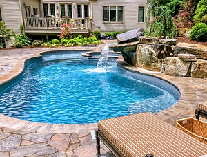 gunite pool customized in new jersey