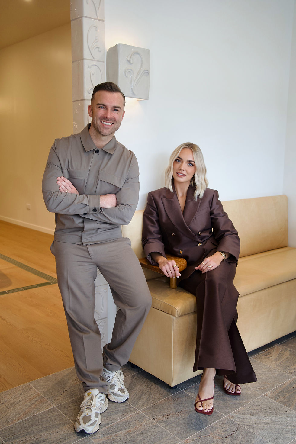 Polly & Stone directors and award-winning British hairdressers