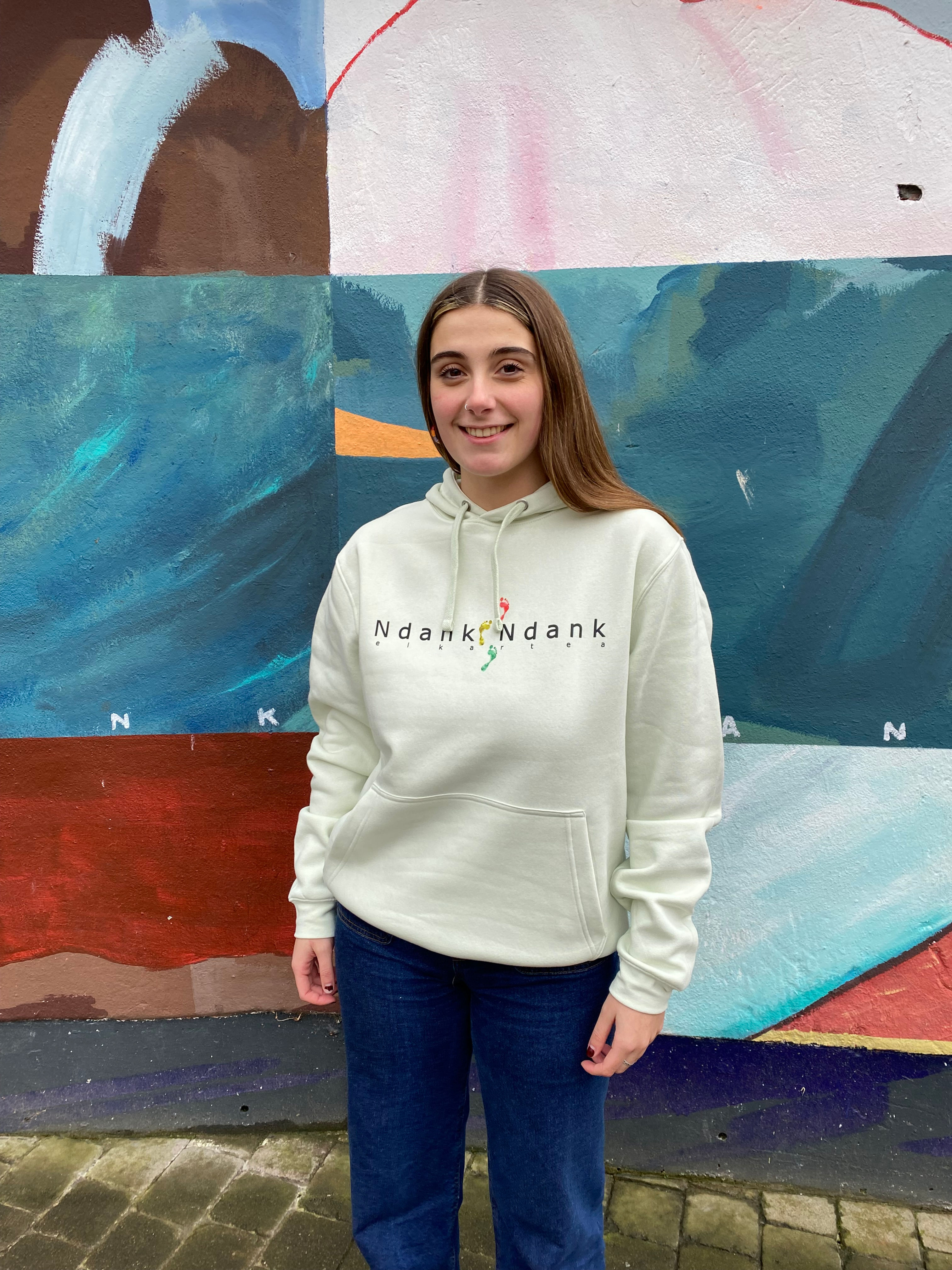 KIROL JERTSI ARGI 7 sudadera clara