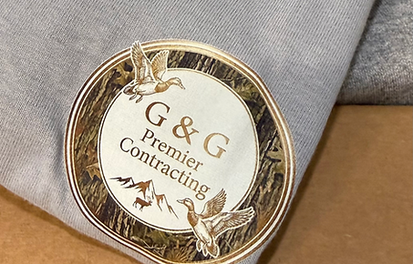 Custom work for local contractor