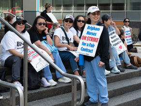 Filipino American Nurses Take Stand in Brigham Strike