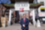 WELCOME: State Sen. Nick Collins poses for a photo in Chinatown. Photo by Daria Mohan Zhang.