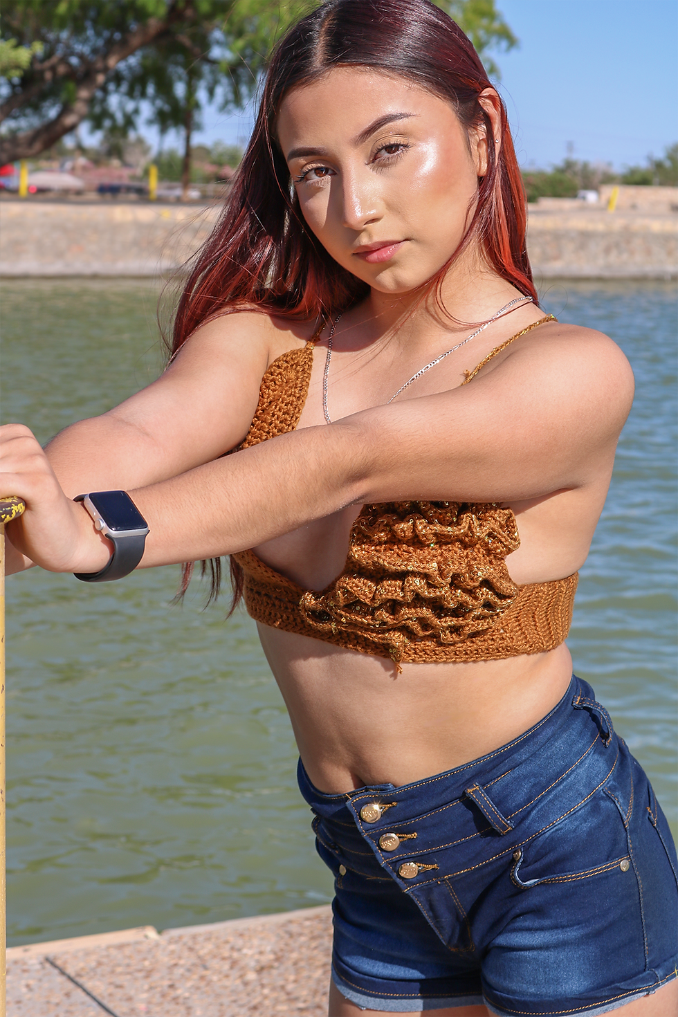 Thumbnail: Qitties Rockaway Halter Bikini Top