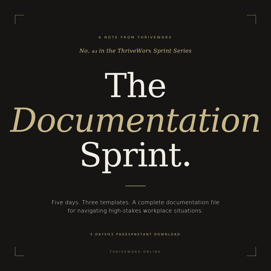 The Documentation Sprint