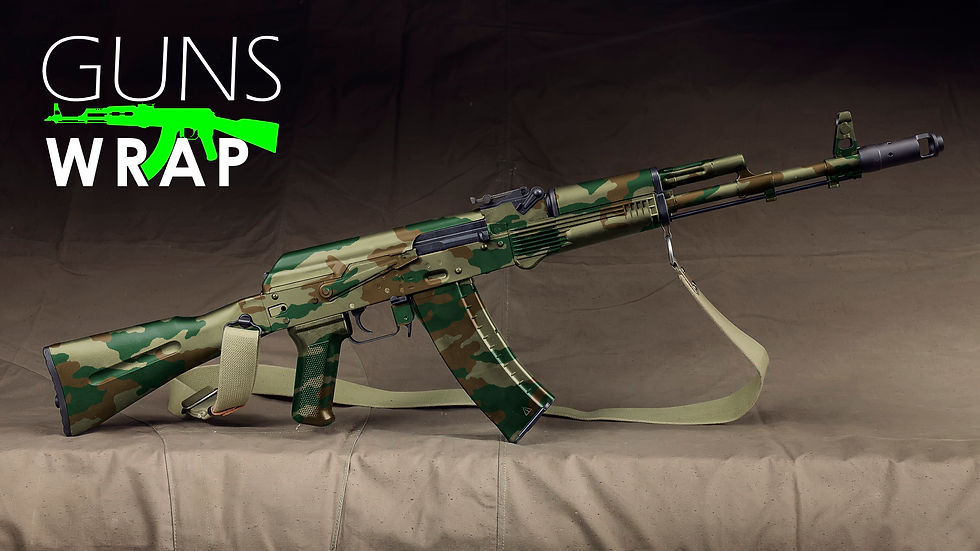 Küçük resim: FLORA-2 AK-47 (AK- SERIES) RIFLE  WRAP SKIN