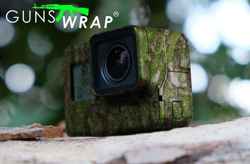 Miniatúra: Camo Roll Skin Gear Gun & Accessories Wrap BARK-10