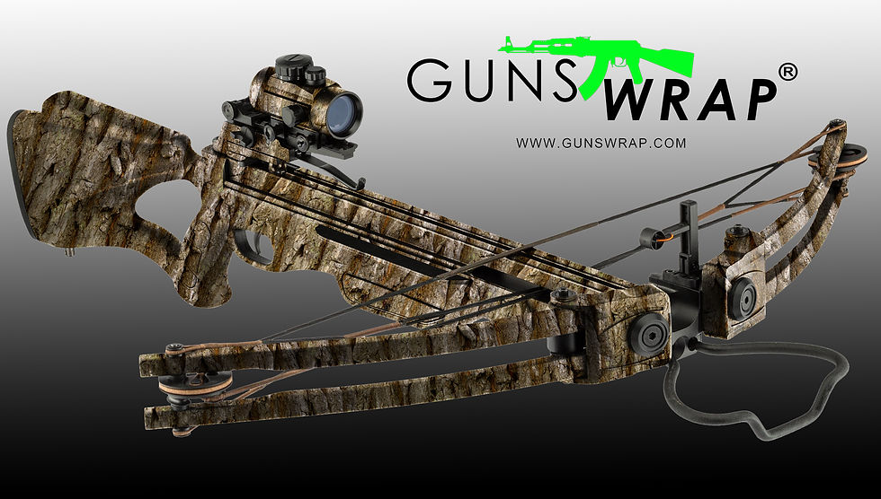 Indexkép: Camo Roll Skin Gear Gun & Accessories Wrap BARK-4
