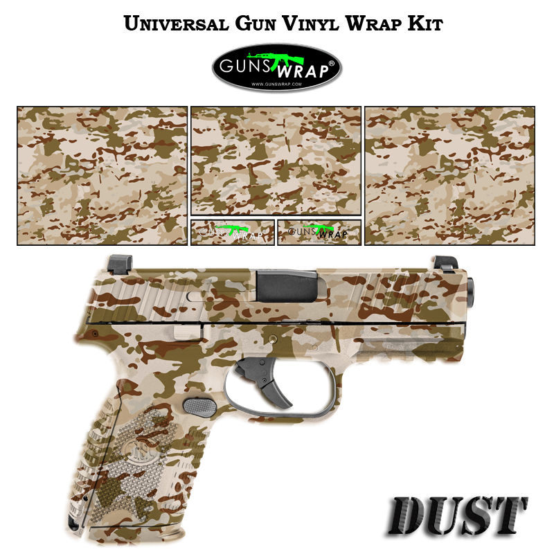 Miniaturbild: PISTOL GUN WRAP SKIN MILITARYCAMO DUST