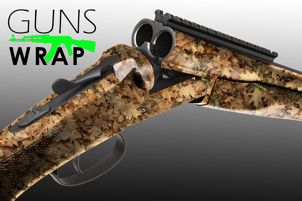 Thumbnail: SHOTGUN 2 BARRELS LEAVES-4