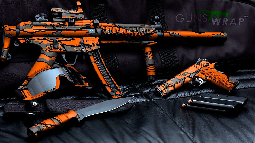 Thumbnail: TIGRA-6 Camo Roll Skin Gear Gun Accessories Wrap