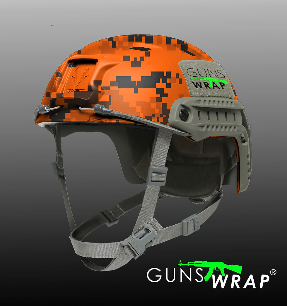 الصورة المصغرة: Camo Roll Skin Gear Gun & Accessories Wrap Pixel-7