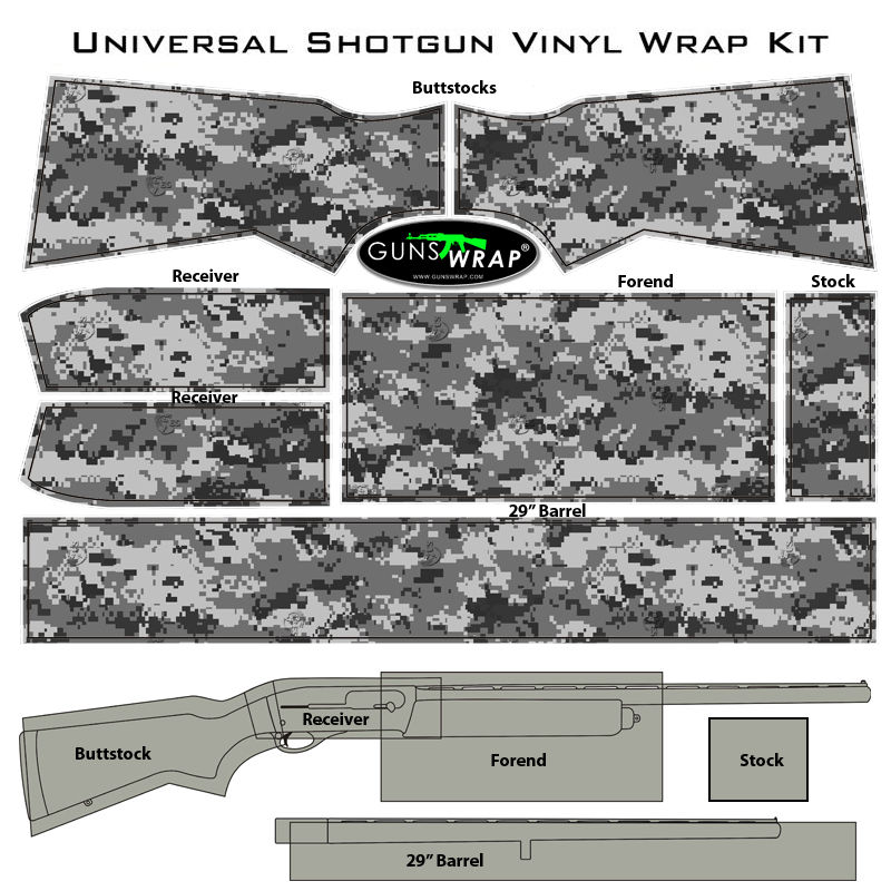 Miniatura: SHOTGUN SKIN PIXEL-2