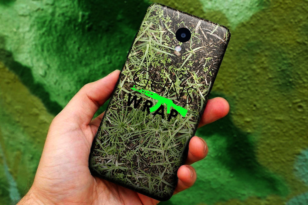 الصورة المصغرة: Camo Roll Skin Gear Gun & Accessories Wrap Grass-10