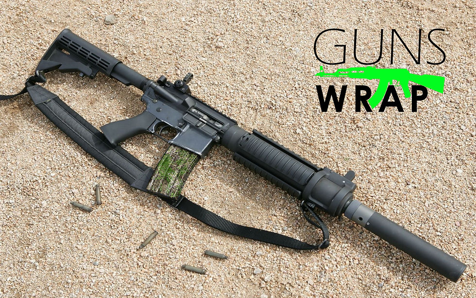Küçük resim: WRAP AR-15/M4 MAG SKIN GRASS-1