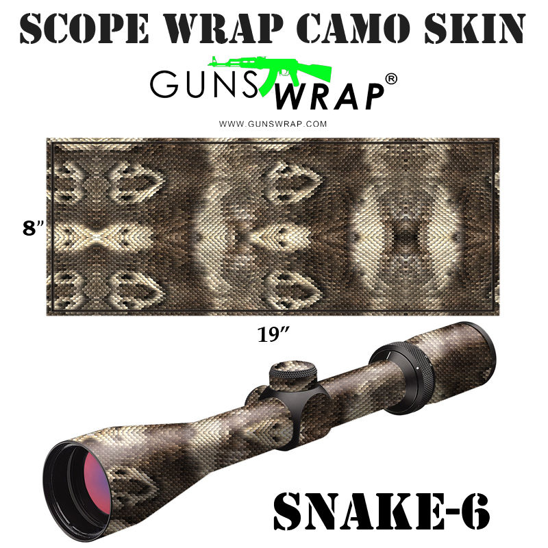 תמונה ממוזערת: Scope Wrap GunsWrap Camo Skin Snake-6