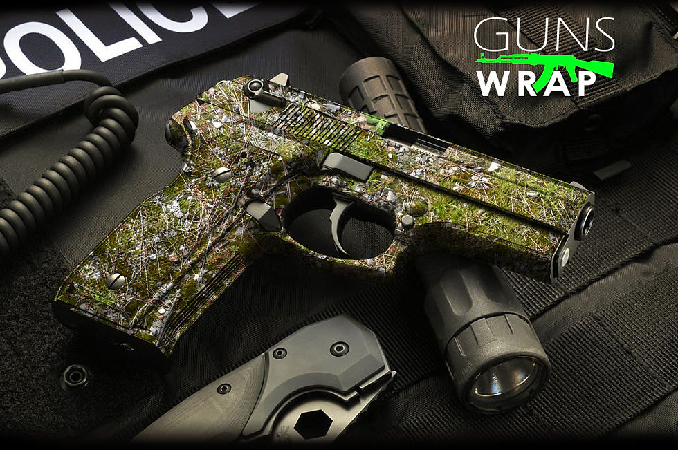 Miniature : PISTOL GUN WRAP SKIN KAMNI-5