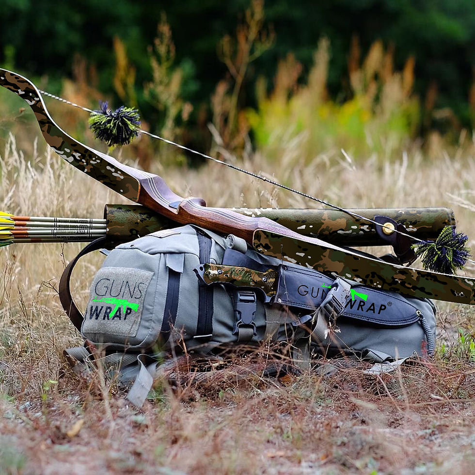 Miniatura: Camo Roll Skin Gear Gun & Accessories Wrap MILITARYCAMO Woods
