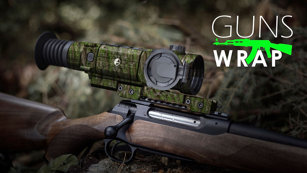Pikkukuva: Scope Wrap GunsWrap Camo Skin Bark-10