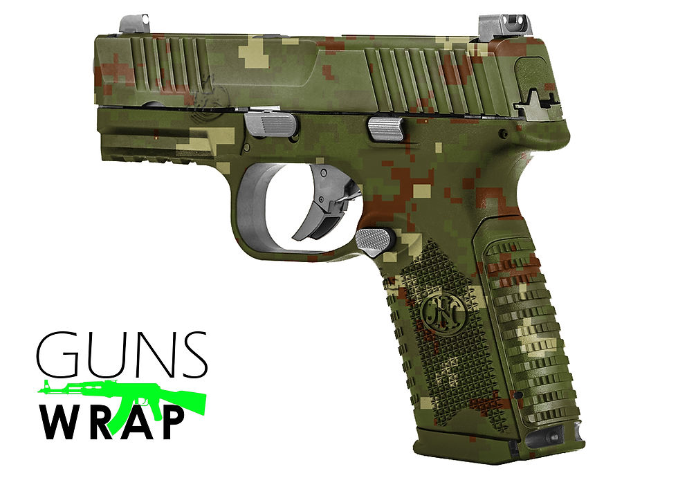 الصورة المصغرة: PISTOL GUN WRAP SKIN PIXEL-9
