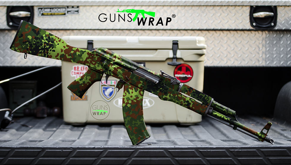 Miniatura: AK-47 (AK- SERIES) RIFLE  WRAP SKIN FLECKTARN F1