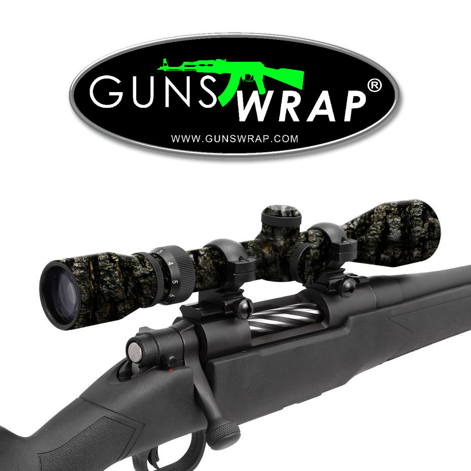 תמונה ממוזערת: Scope Wrap GunsWrap Camo Skin Bark-1