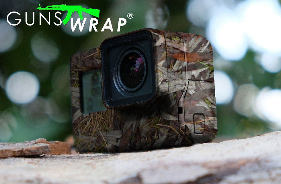 Thumbnail: Camo Roll Skin Gear Gun & Accessories Wrap Leaves-3