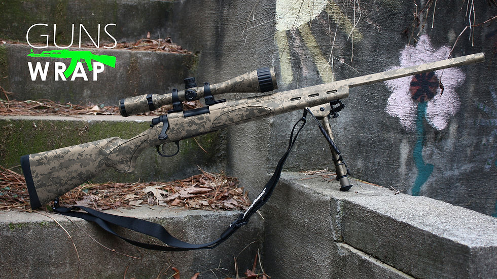 Thumbnail: Rifle Gun Wrap Skin ACU