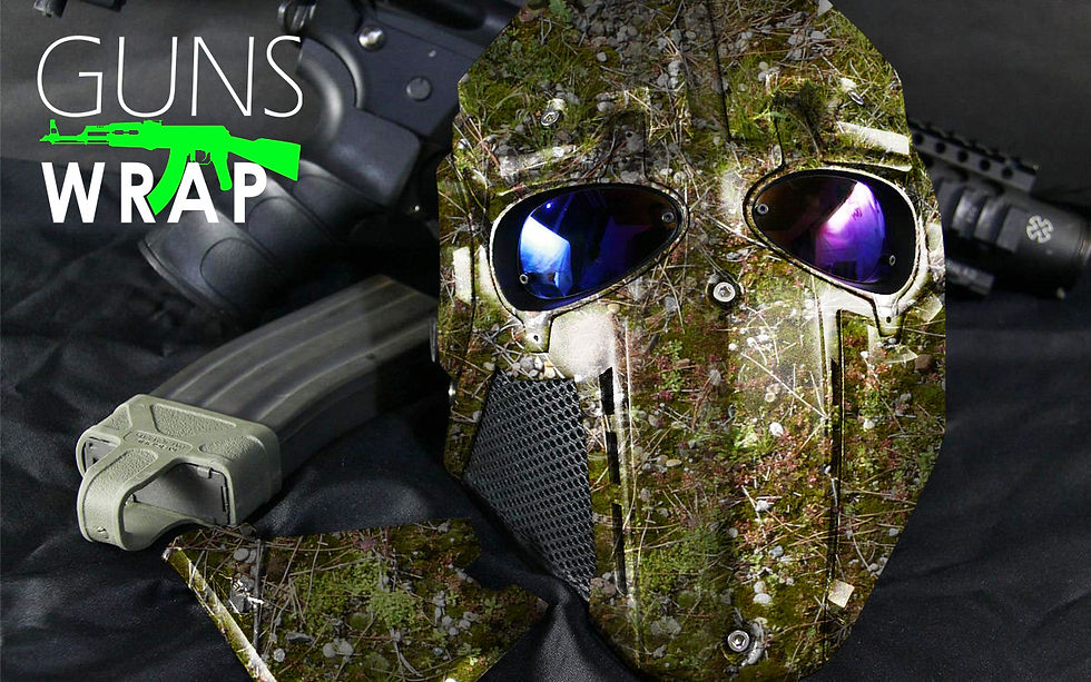 Miniatyrbilde: Camo Roll Skin Gear Gun & Accessories Wrap Kamni-5