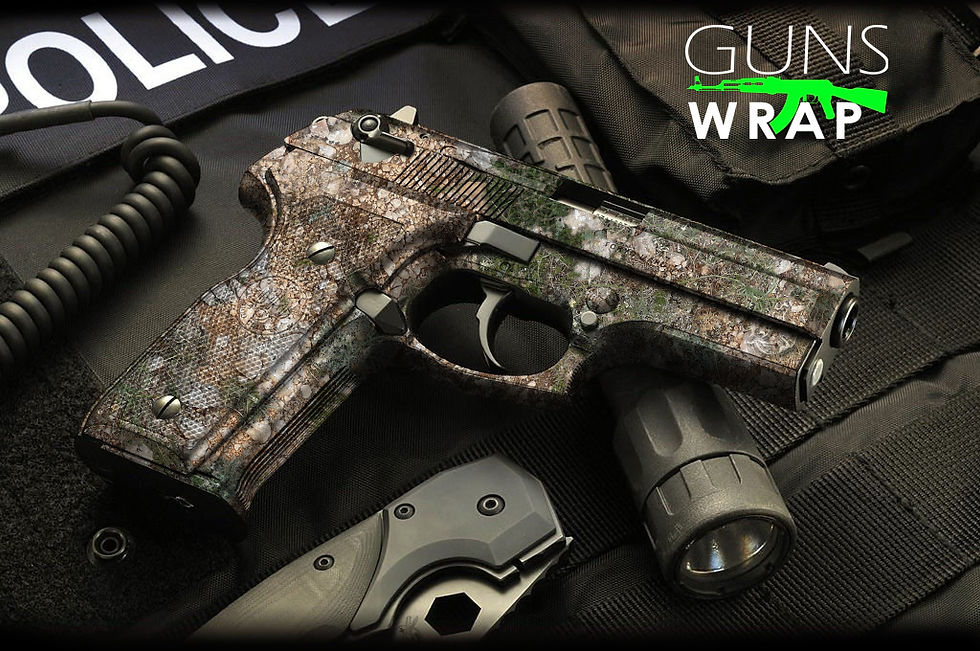 Μικρογραφία: PISTOL GUN WRAP SKIN KAMNI-1