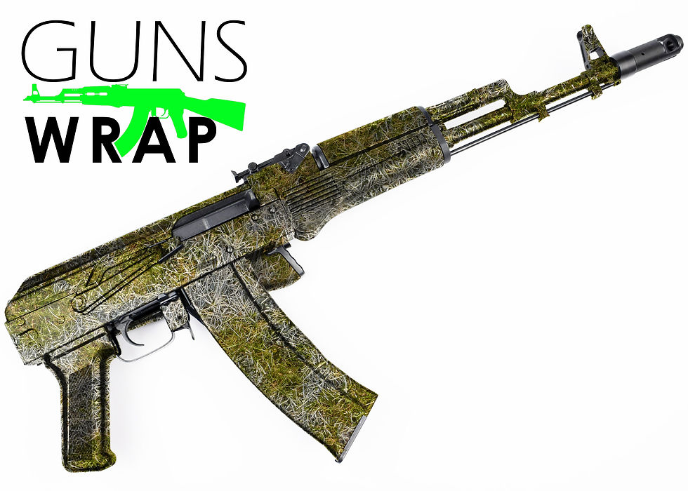Miniatura: AK-47 (AK- SERIES) RIFLE  WRAP SKIN GRAAS-22