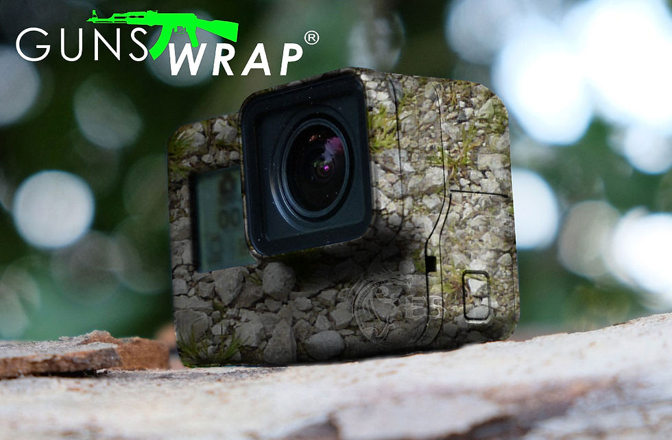 Miniatyrbild: Camo Roll Skin Gear Gun & Accessories Wrap Kamni-6