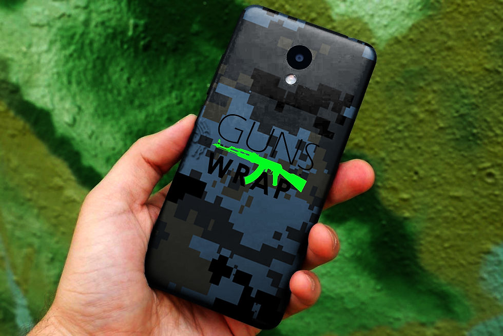 Thumbnail: Camo Roll Skin Gear Gun & Accessories Wrap Pixel-12