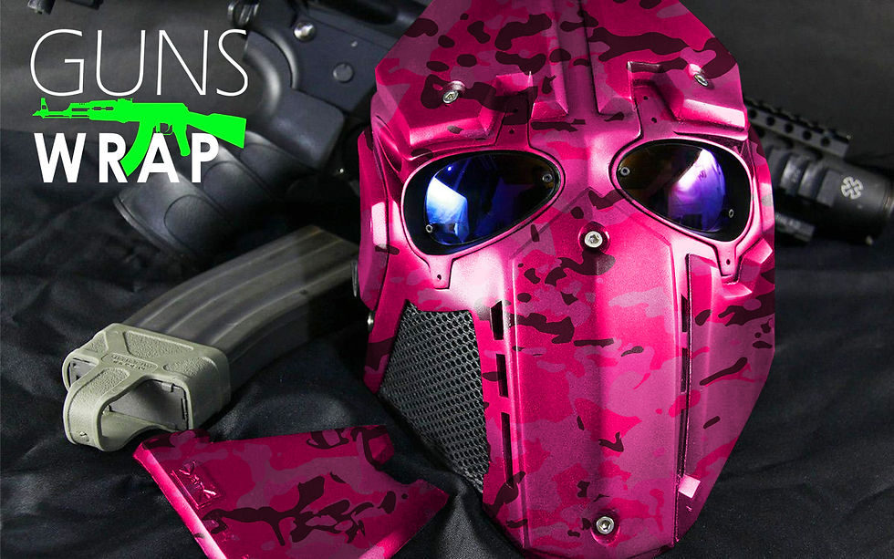 Miniatura: Camo Roll Skin Gear Gun & Accessories Wrap MILITARYCAMO Pink