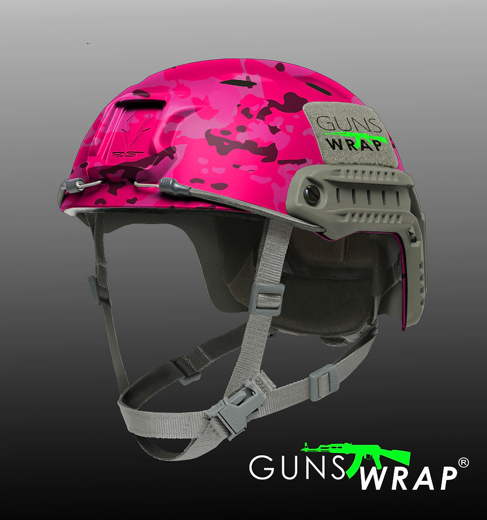Miniatura: Camo Roll Skin Gear Gun & Accessories Wrap MILITARYCAMO Pink