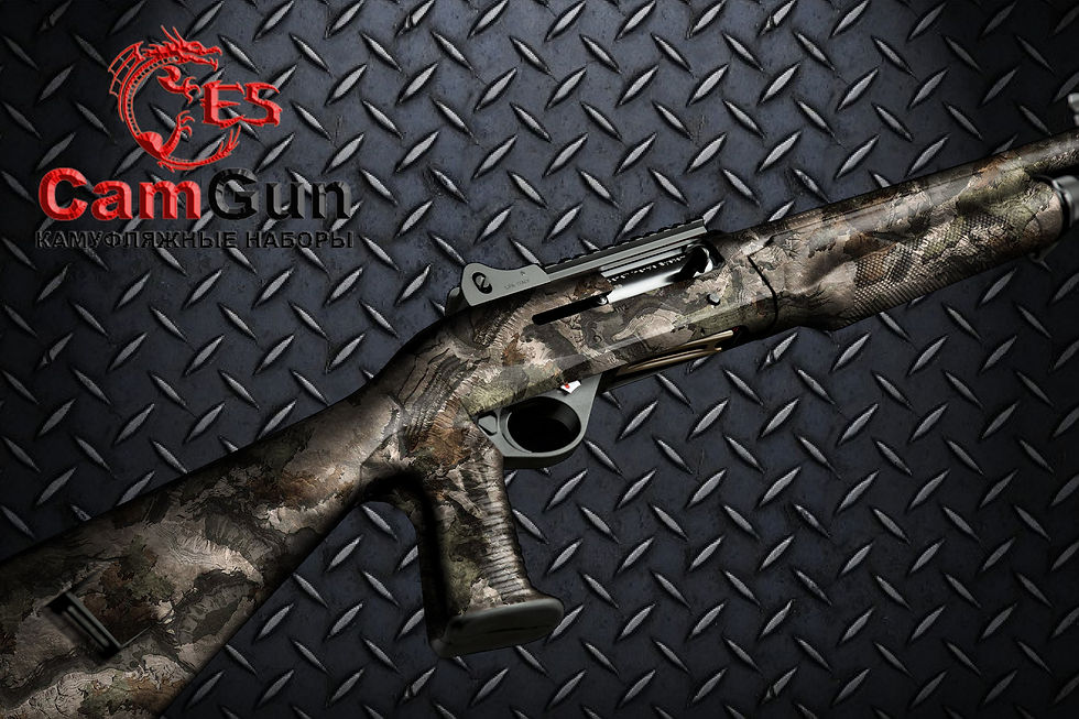 Миниатюра: Камуфляжная пленка для оружия на полуавтомат Текстура M2