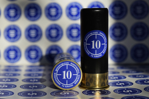 SHOTSTICK 12G Shot Size-10 Stickers for marking reloading shotshells ...
