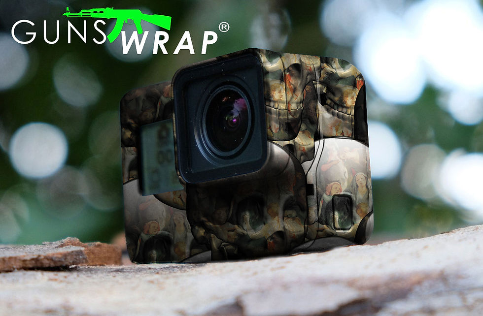 Thumbnail: Camo Roll Skin Gear Gun & Accessories Wrap Skulls-3