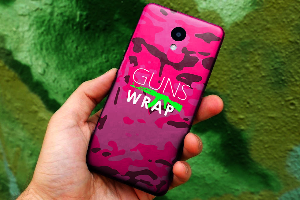 Miniatura: Camo Roll Skin Gear Gun & Accessories Wrap MILITARYCAMO Pink