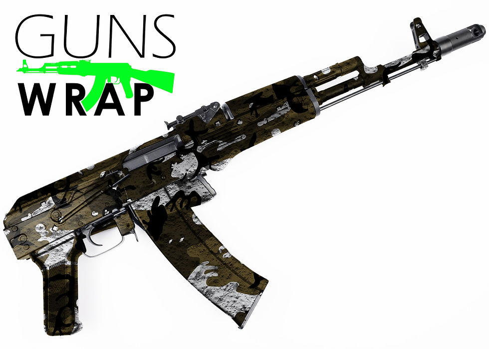 サムネイル： AK-47 (AK- SERIES) RIFLE  WRAP SKIN COMBAT-6