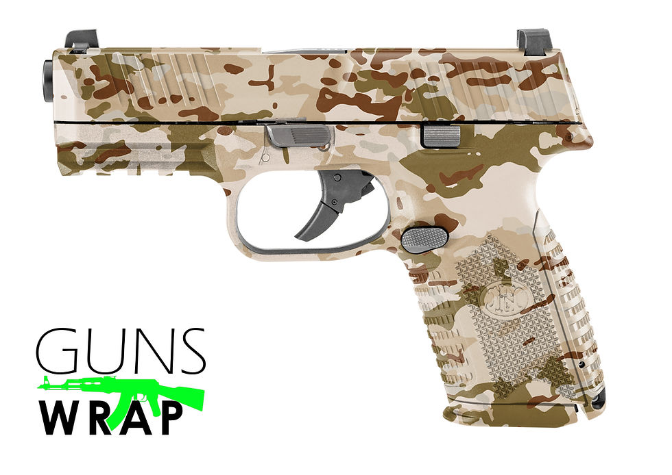 Miniaturbild: PISTOL GUN WRAP SKIN MILITARYCAMO DUST