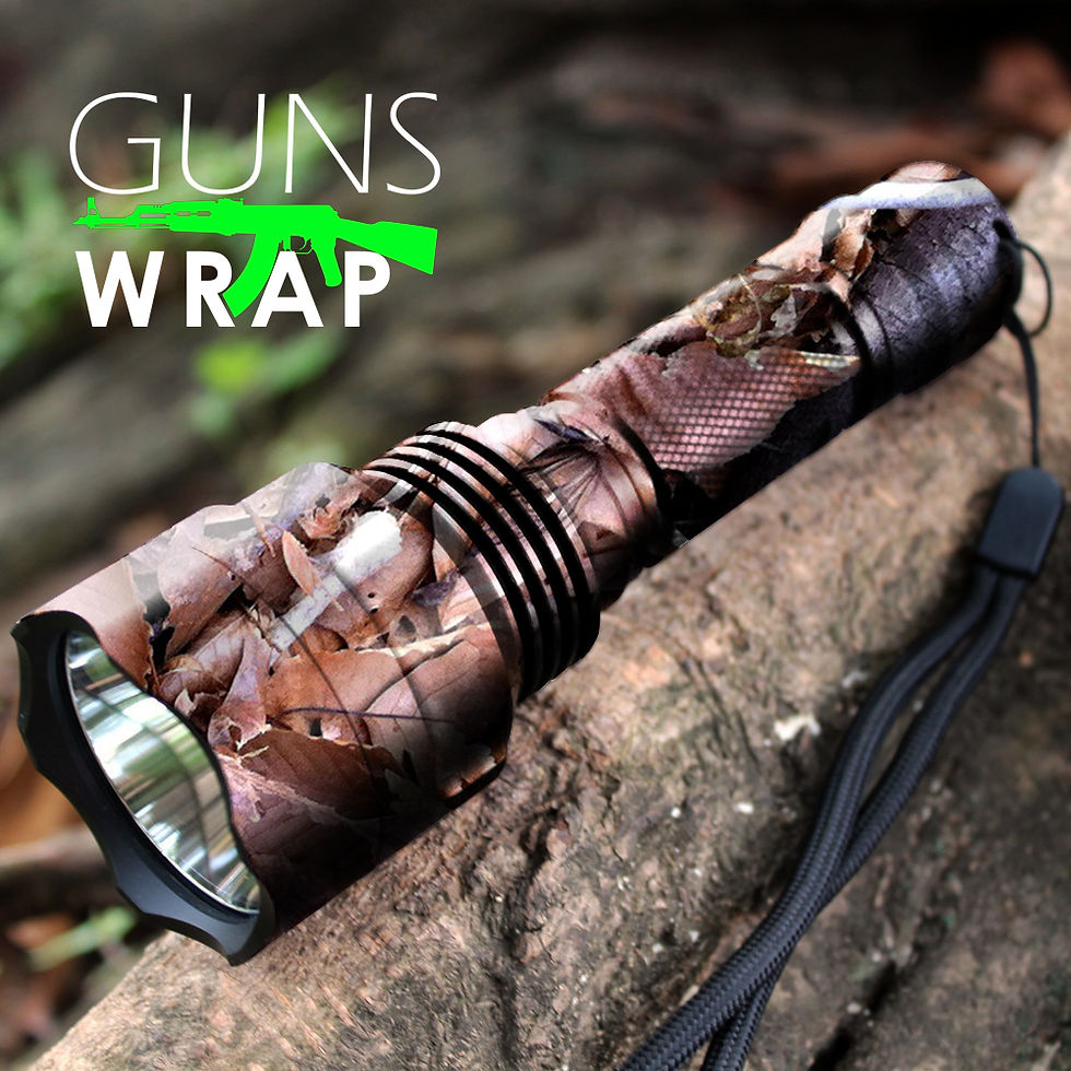 Miniatúra: Camo Roll Skin Gear Gun & Accessories Wrap Leaves-6