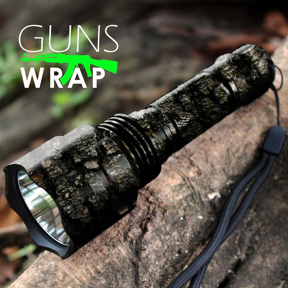 Indexkép: Camo Roll Skin Gear Gun & Accessories Wrap BARK-1