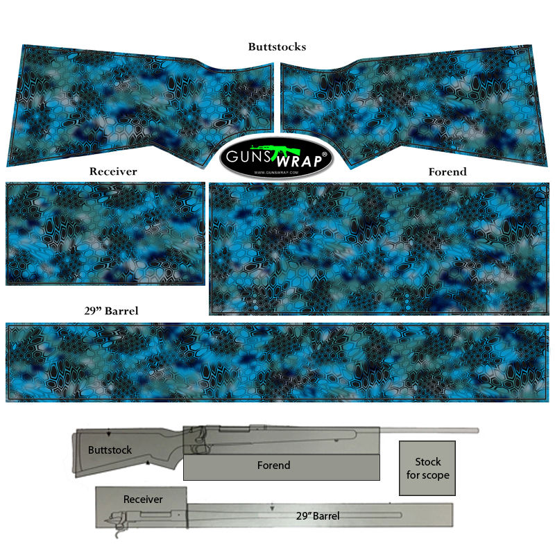 Thumbnail: Rifle Gun Wrap Skin SOTA-8