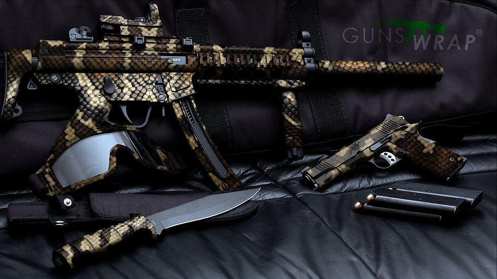 Miniatura: Camo Roll Skin Gear Gun & Accessories Wrap Snake-2