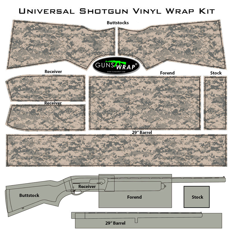 Μικρογραφία: SHOTGUN SKIN ARMY CU