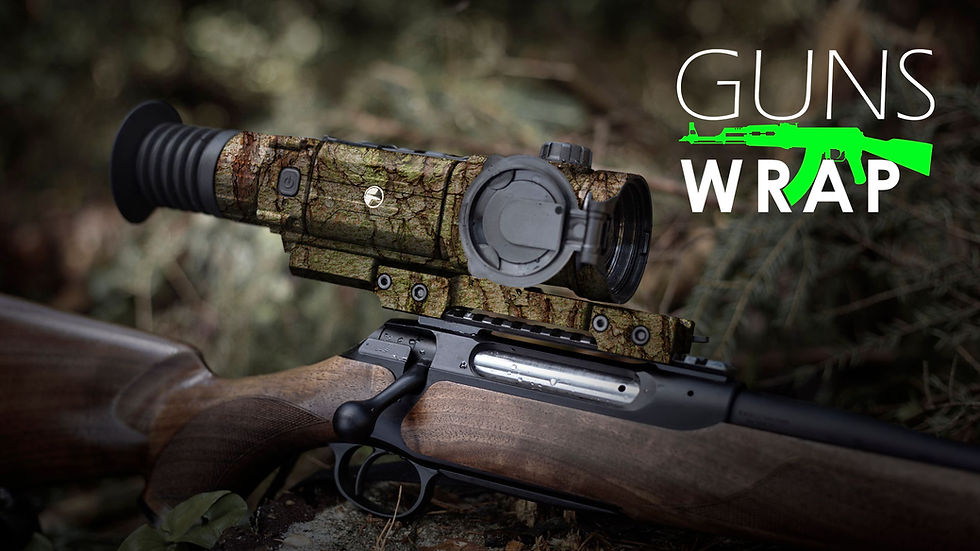 サムネイル： Scope Wrap GunsWrap Camo Skin Bark-11