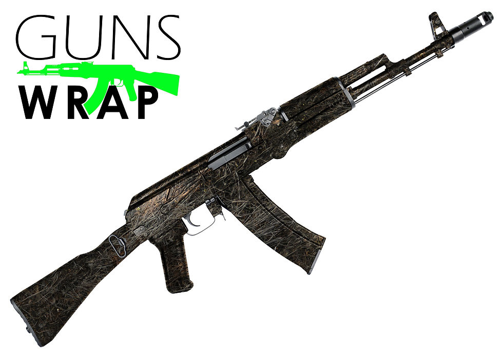 Miniatura: AK-47 (AK- SERIES) RIFLE  WRAP SKIN GRAAS-18