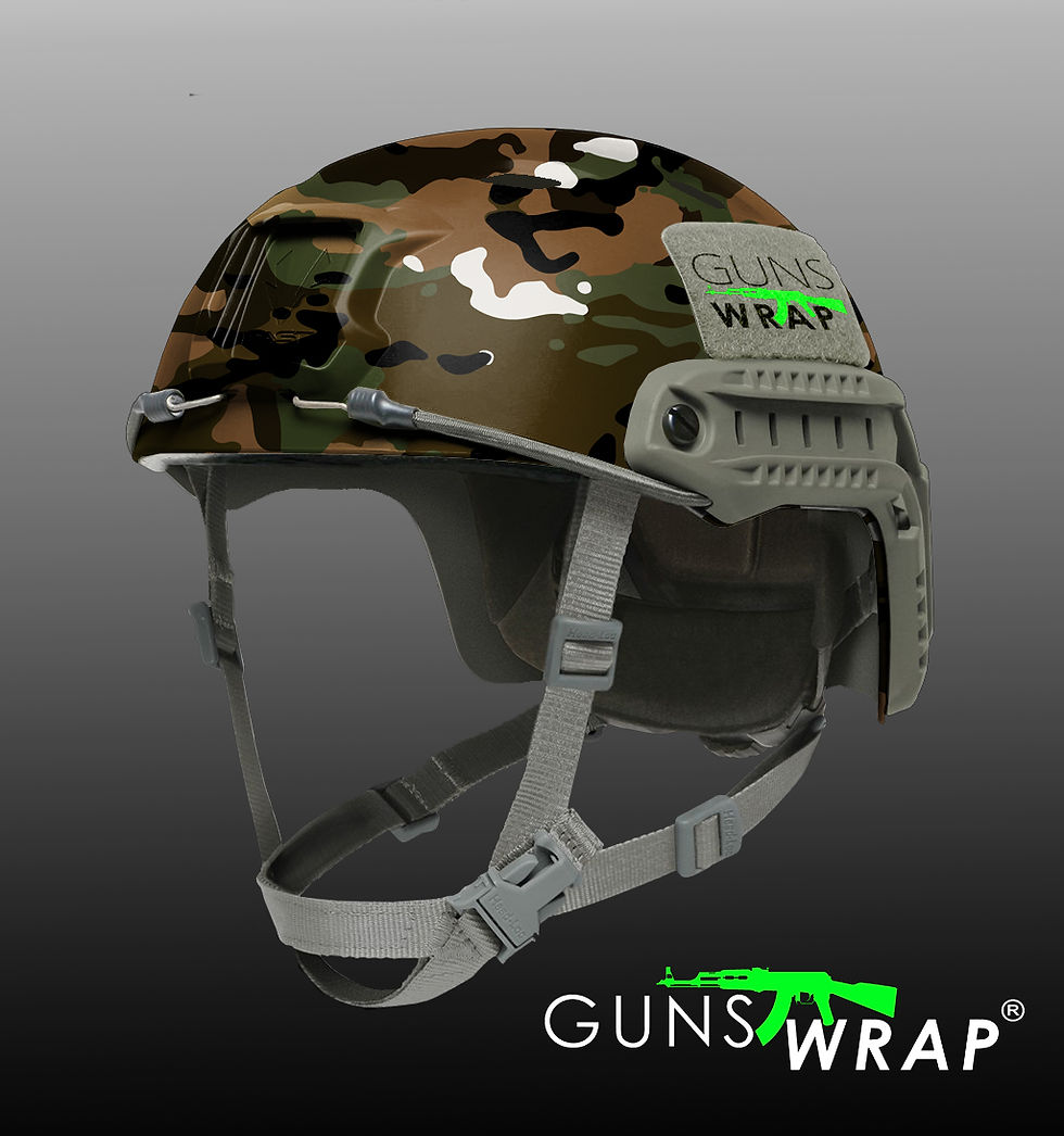 Indexkép: Camo Roll Skin Gear Gun & Accessories Wrap MILITARYCAMO Woods