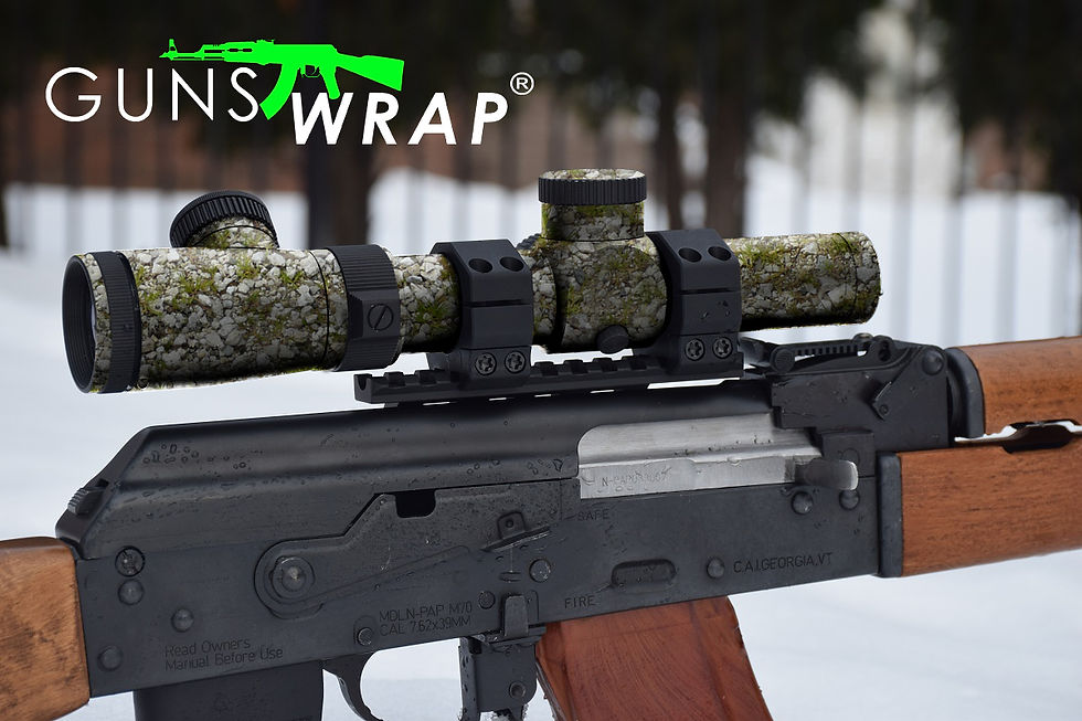 Miniatyrbild: Scope Wrap GunsWrap Camo Skin Kamni 6