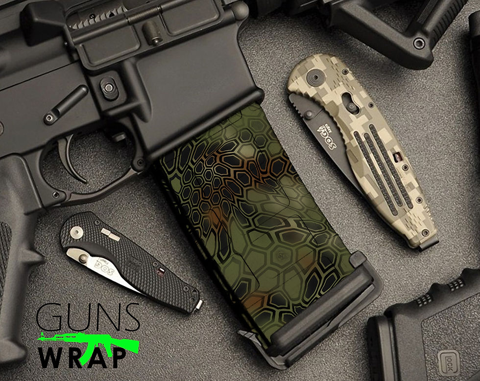 الصورة المصغرة: WRAP AR-15/M4 MAG SKIN SOTA-9